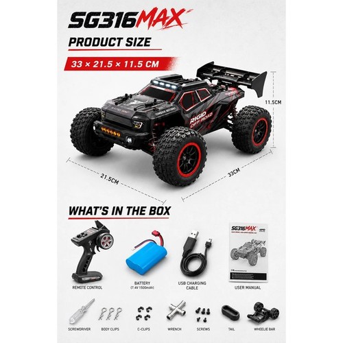 Zll sg316 max truck - rc, 1:16